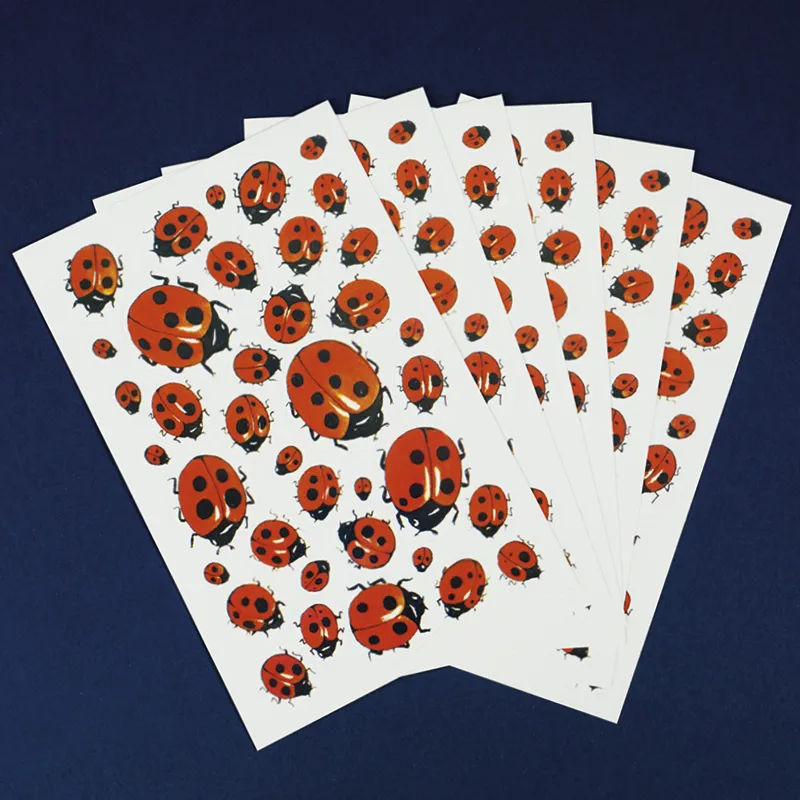Belobigungs-Aufkleber, Marienkäfer, 228 Stück