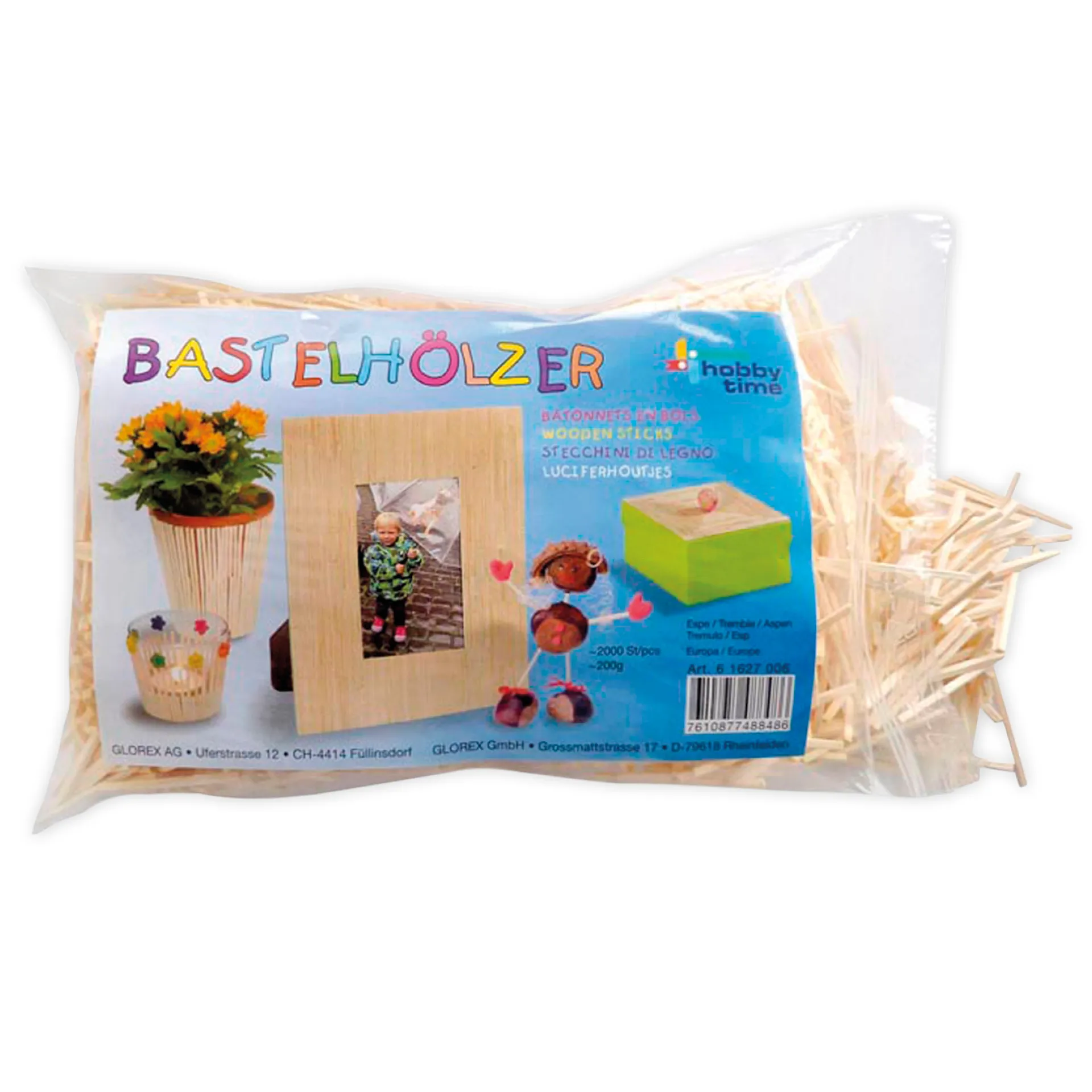 Bastelhölzer, 2000 Stück