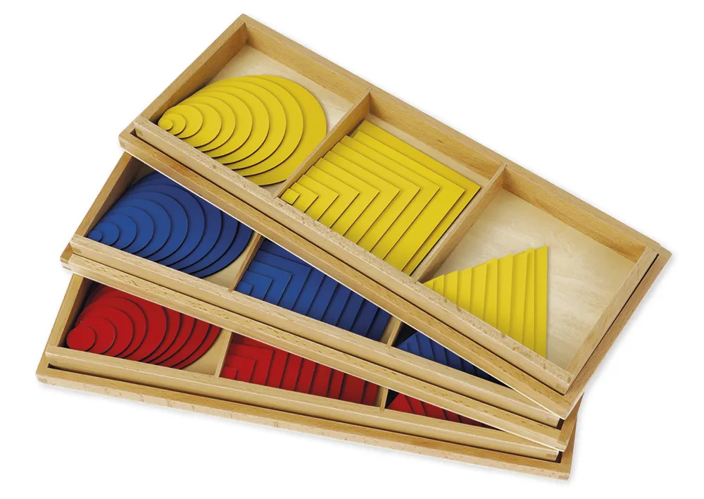 TimeTEX Kreise, Dreiecke und Quadrate "Montessori Premium"