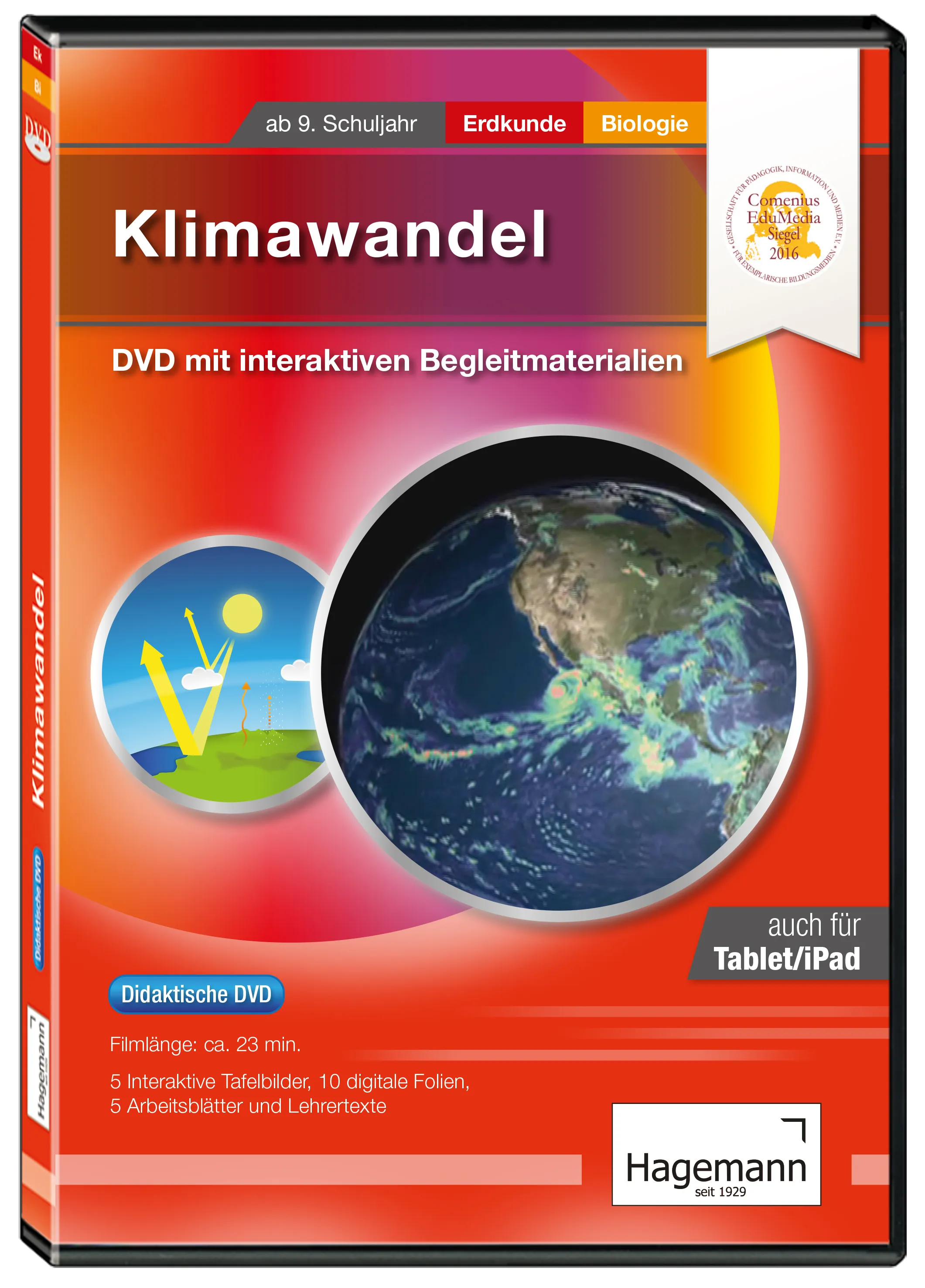 Didaktische DVD "Klimawandel", tabletfähig