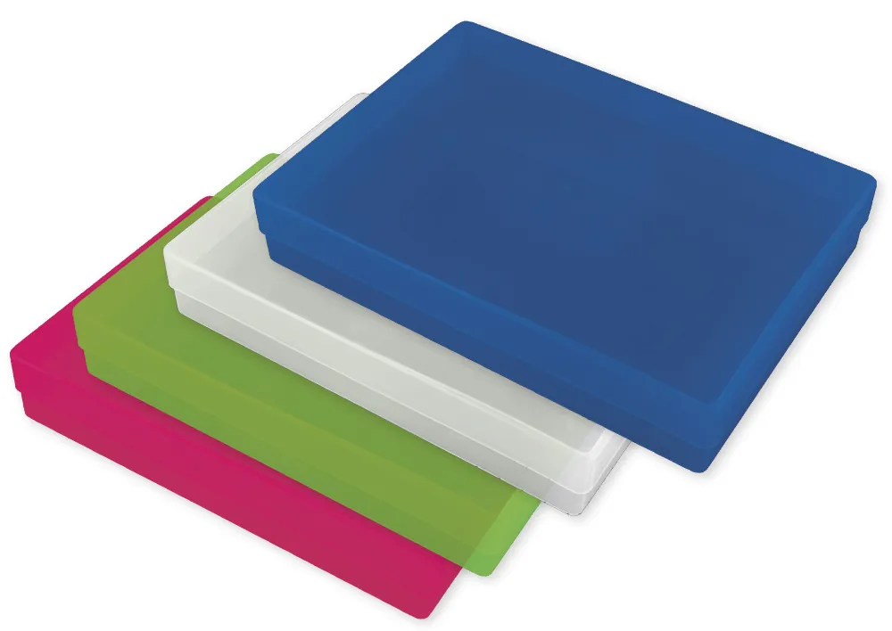 Kunststoff-Box A4 farbig