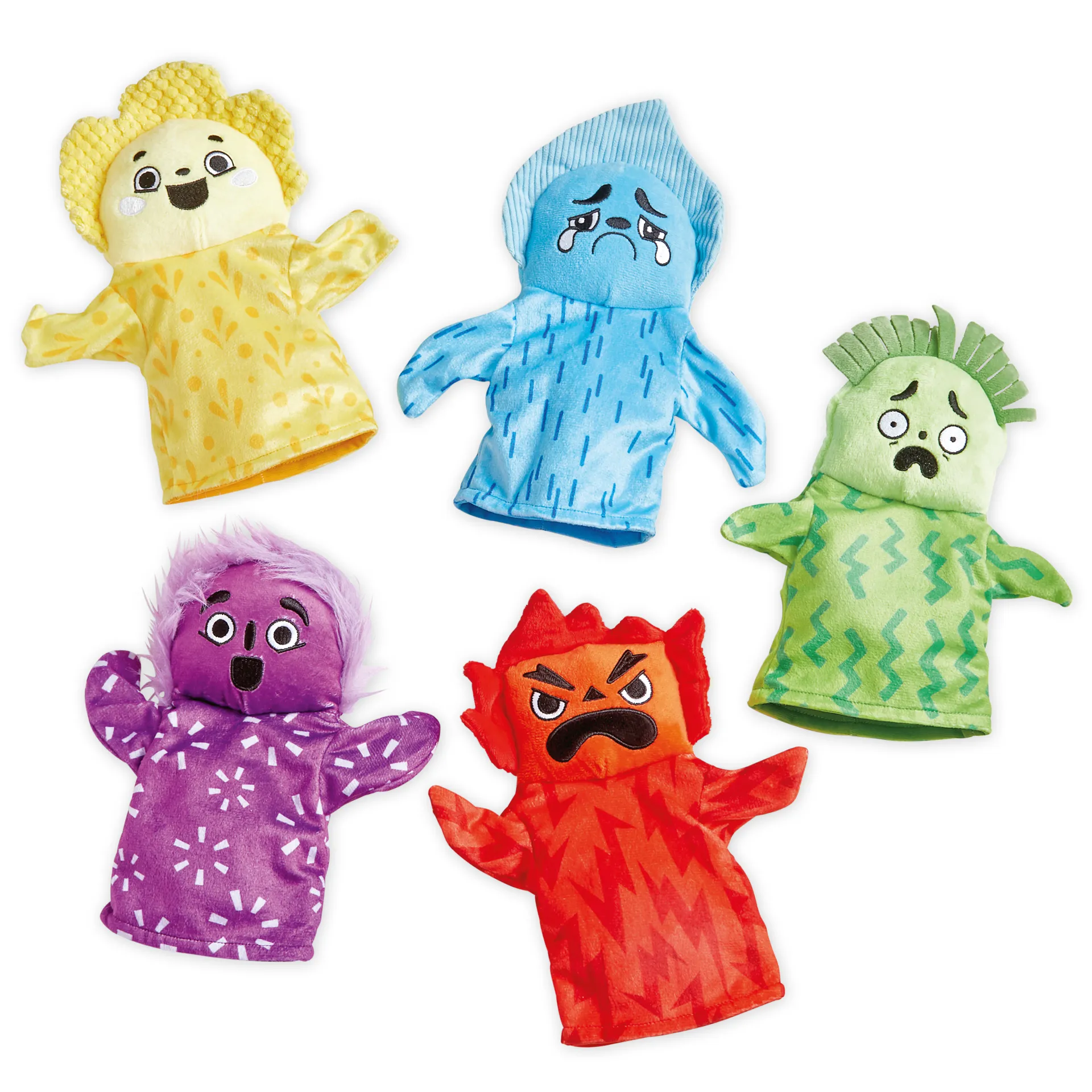 Handpuppen-Set "Emotionen", 5-tlg.