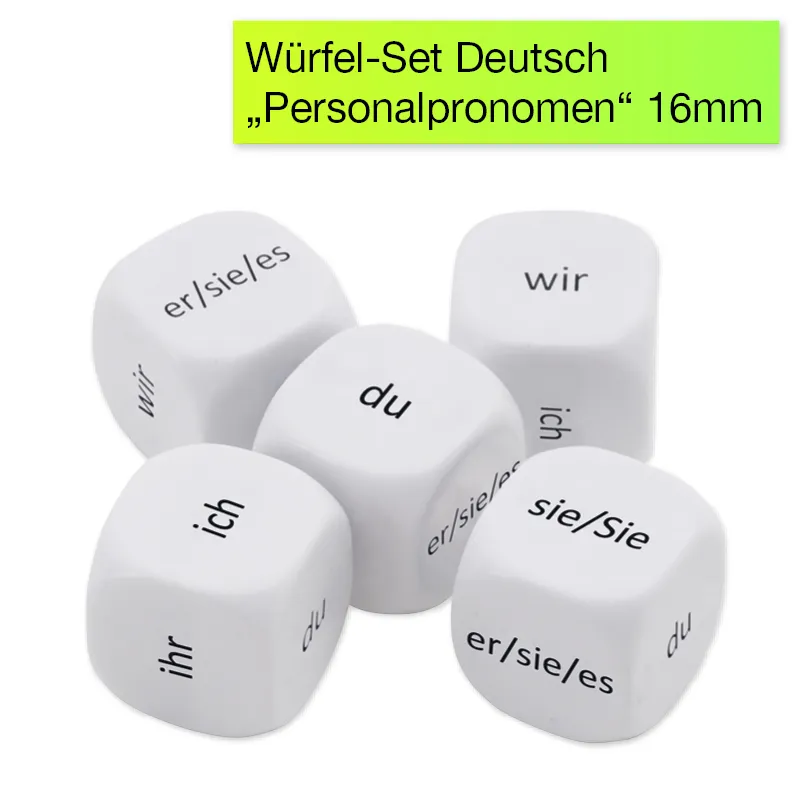 Würfel-Set "Deutsch", 41-tlg.