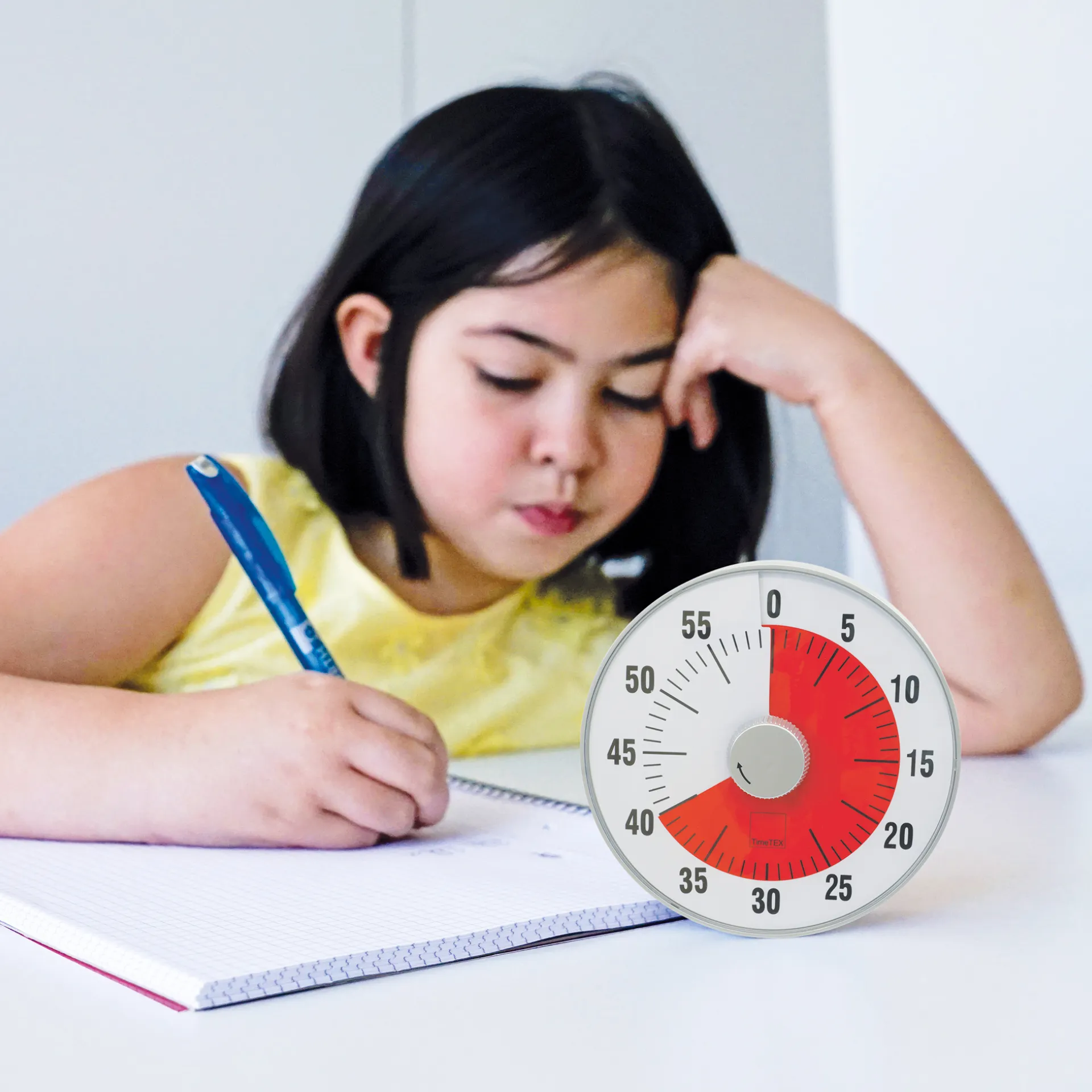 TimeTEX Zeitdauer-Uhr "lautlos" L, 19 cm ø