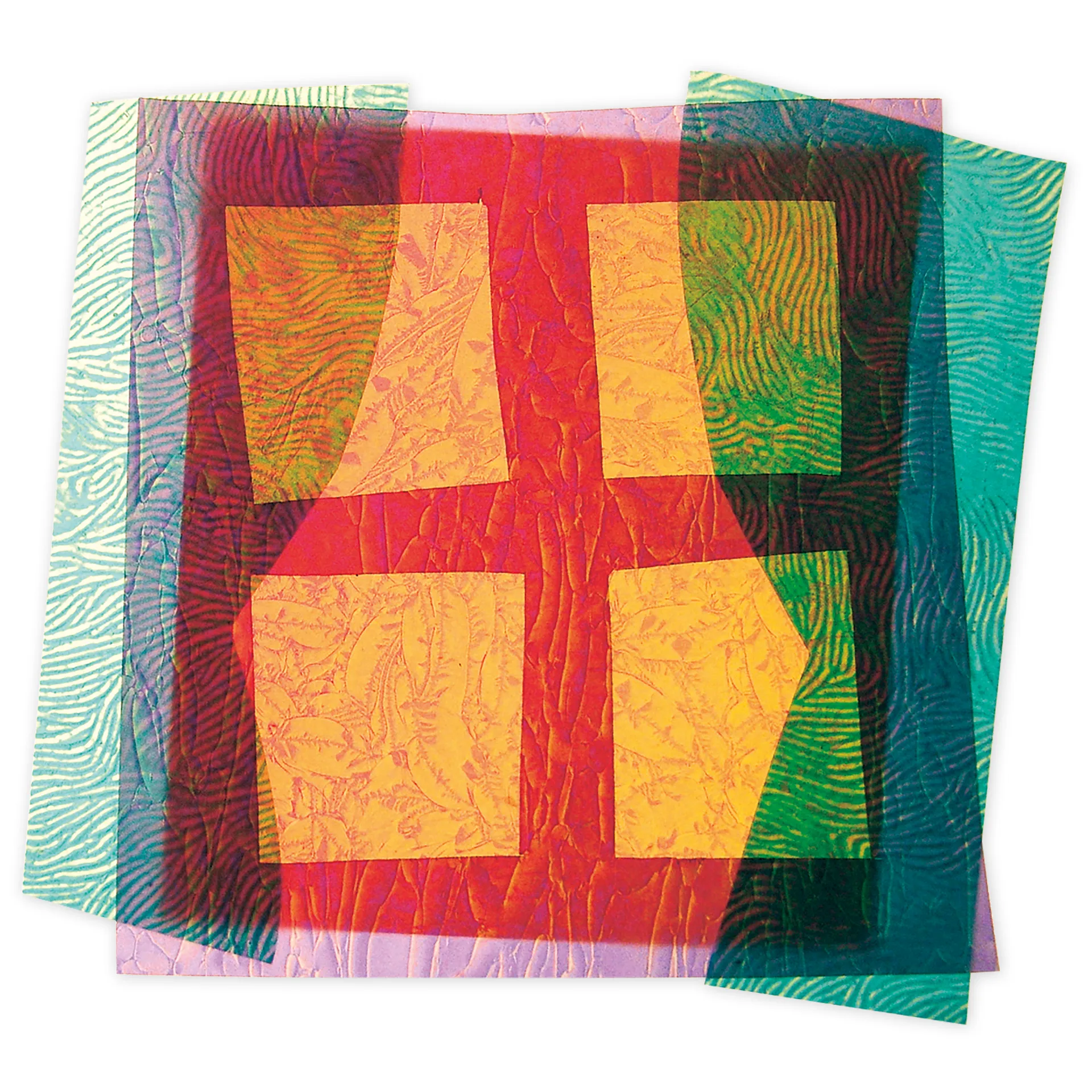 Transparentpapier "Gefrorenes Glas", 13,5x21 cm, 24 Blatt