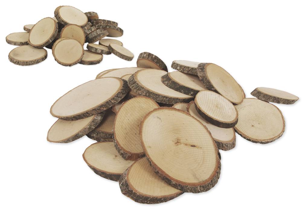 Naturholzscheiben 