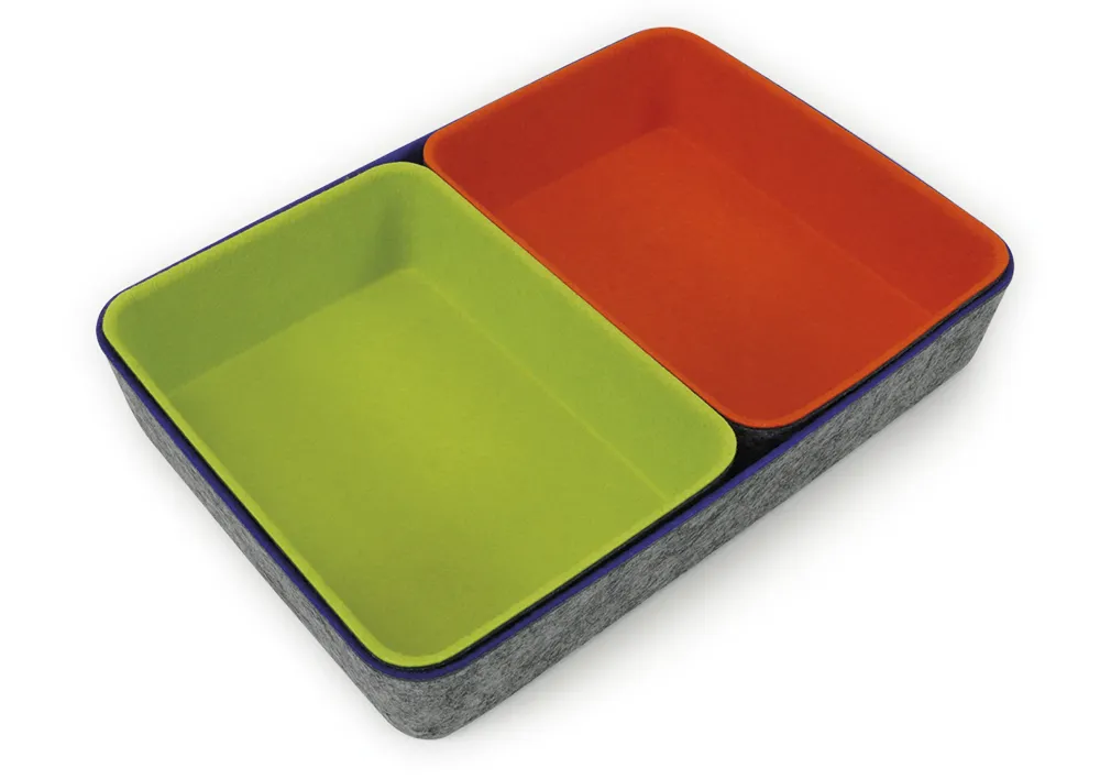 TimeTEX Filz-Schalen Set "Colori", 3-tlg.