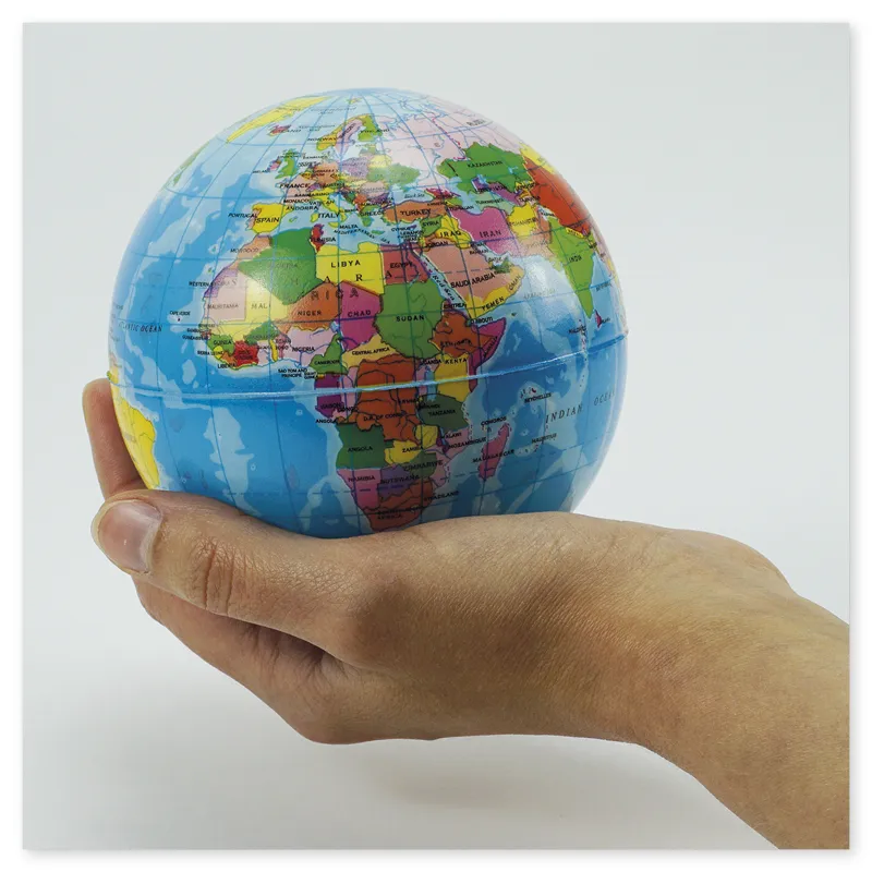 Bewegungs-Softball "Globus", ca. 10 cm ø