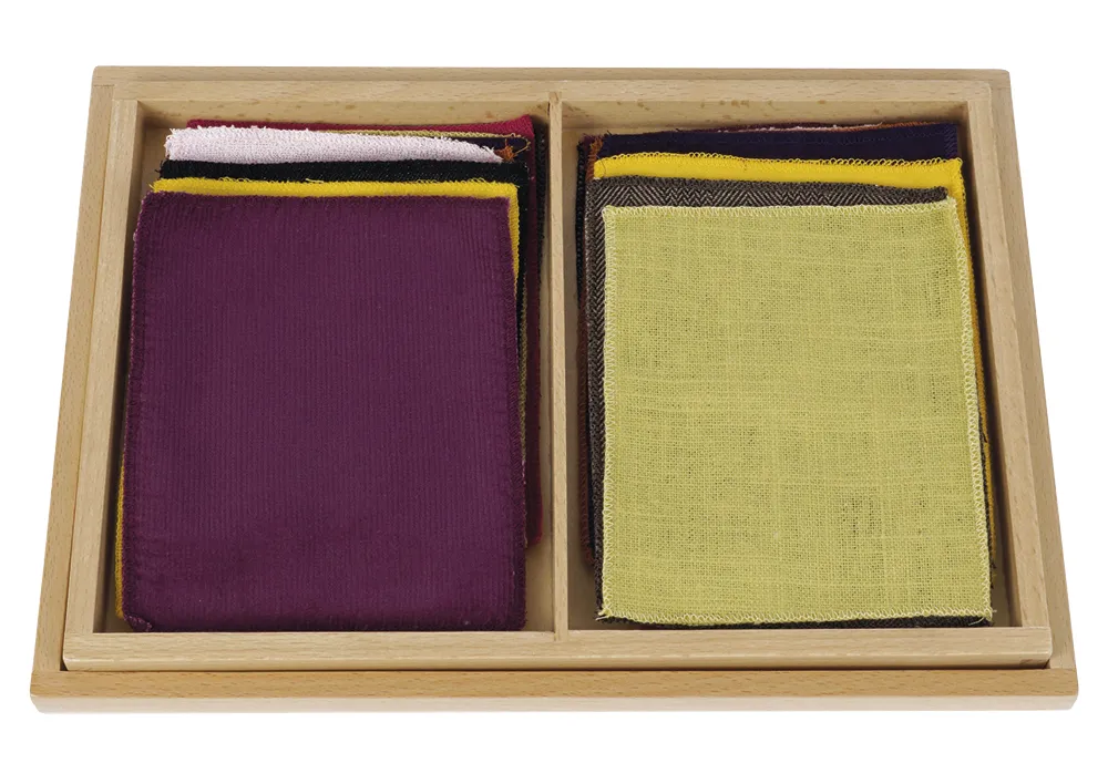 TimeTEX Kasten mit Stoffen "Montessori Premium"