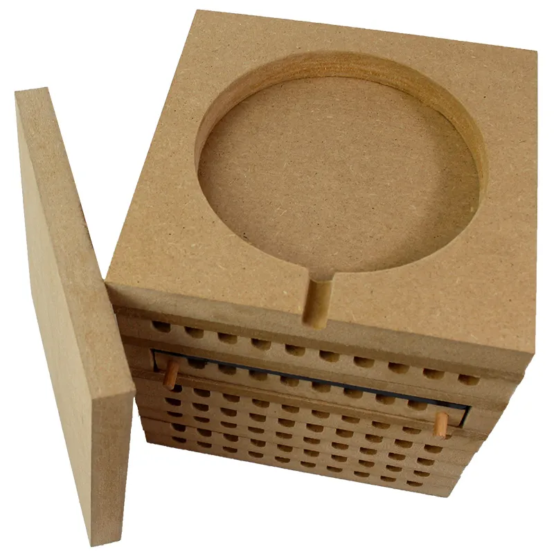 Hagemann Zuchtset Wildbienen, Gehörnte Mauerbiene (mit Gutschein, 50 Kokons)