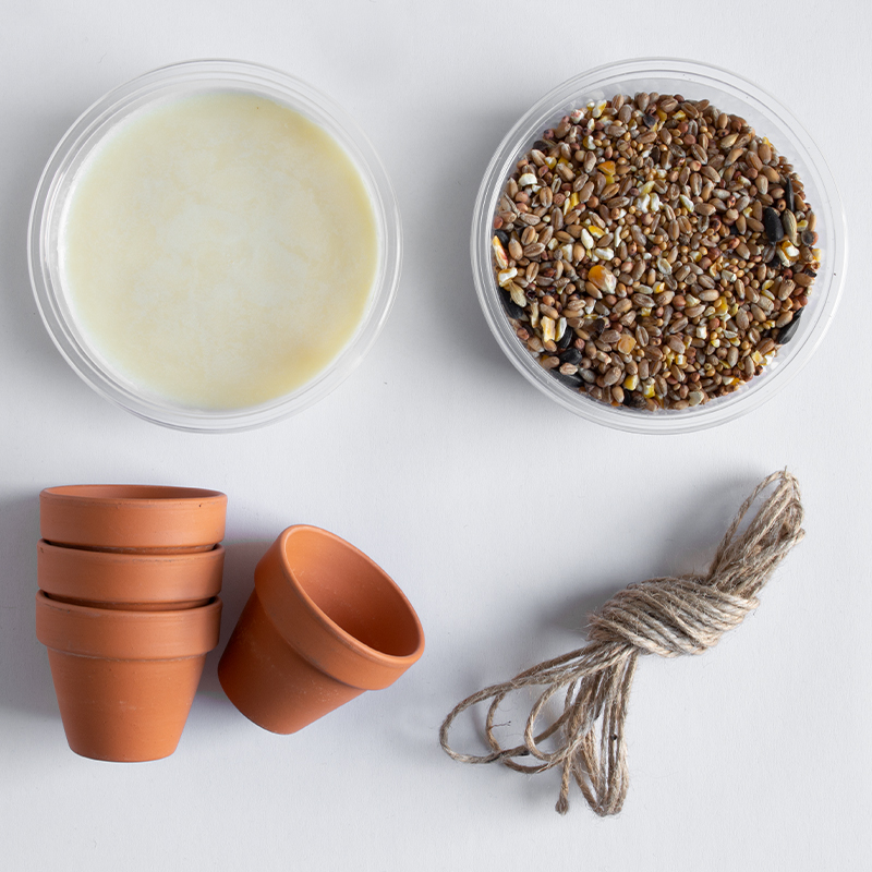 Vogel-Futterglocken Bastelset