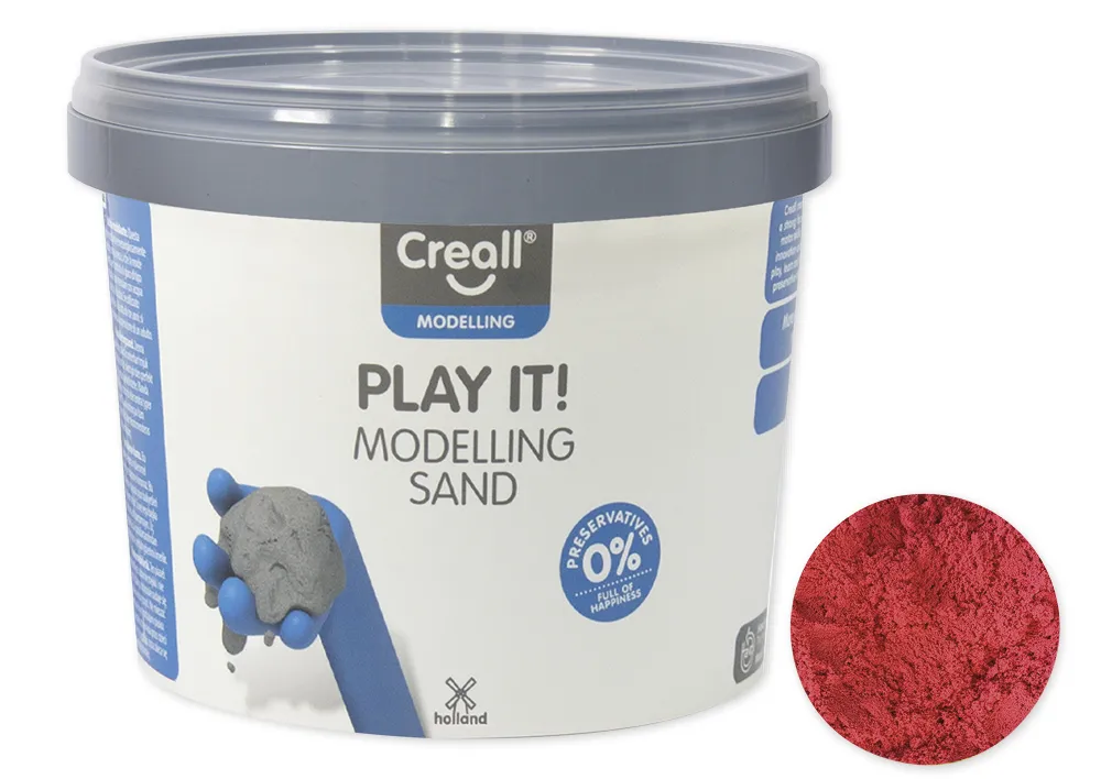 Modelliersand farbig, 750 g