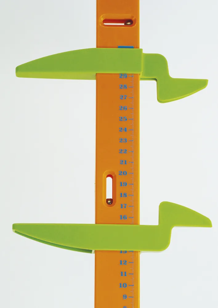 Universal-Messgerät 5in1, aus Kunststoff, 7-tlg.