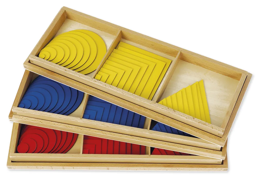 TimeTEX Kreise, Dreiecke und Quadrate "Montessori Premium"