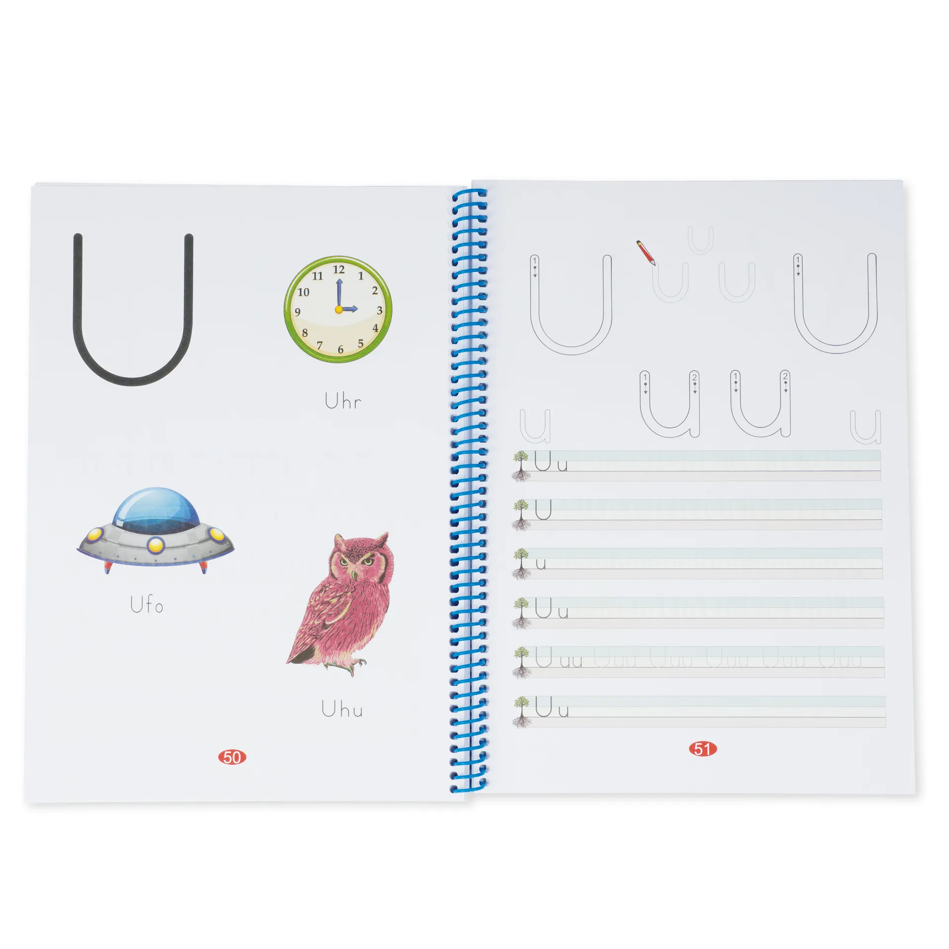 Schreiblern-Heft "Schreibpilot Buchstaben", 63 Seiten