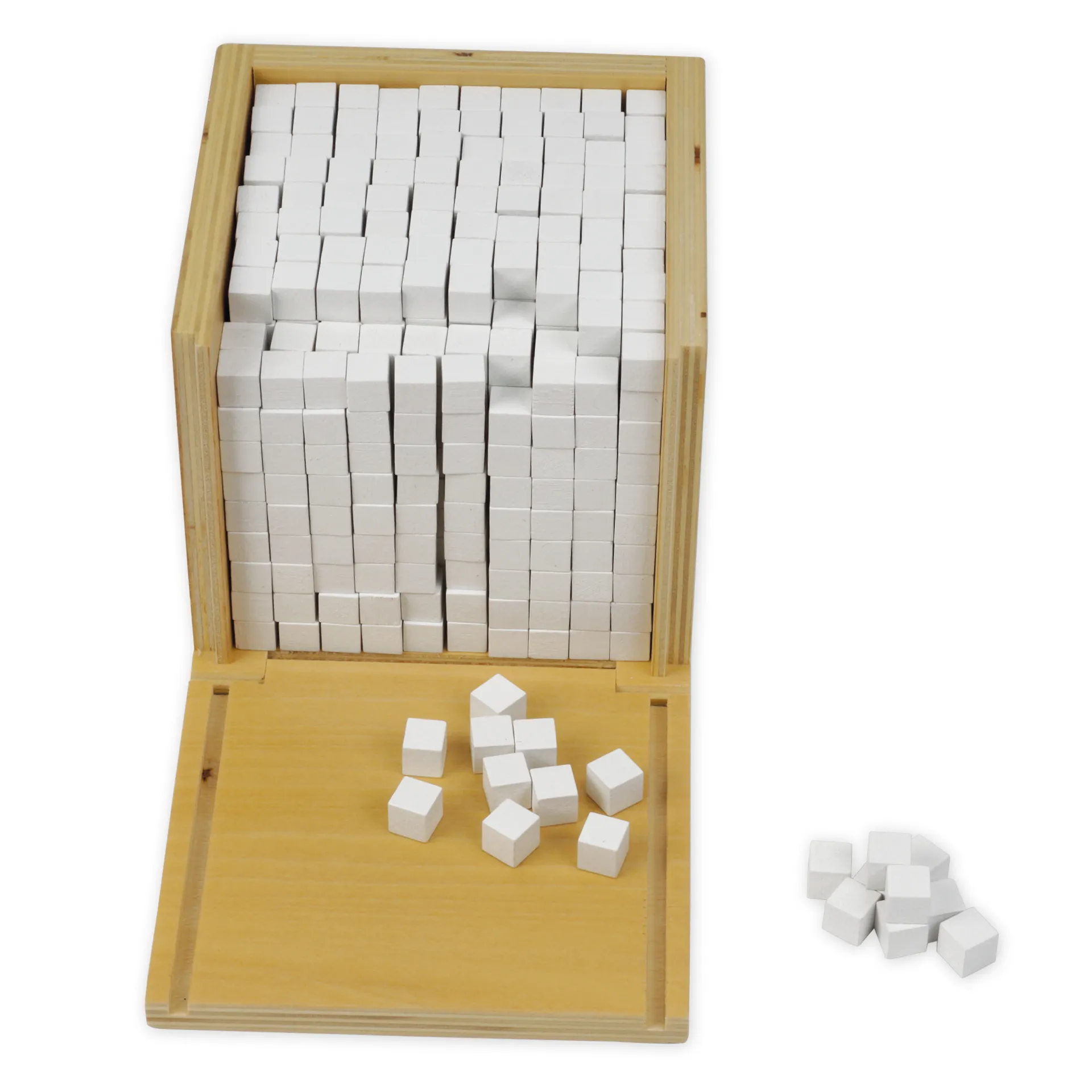 TimeTEX Kasten mit 1000 Kuben "Montessori Premium"