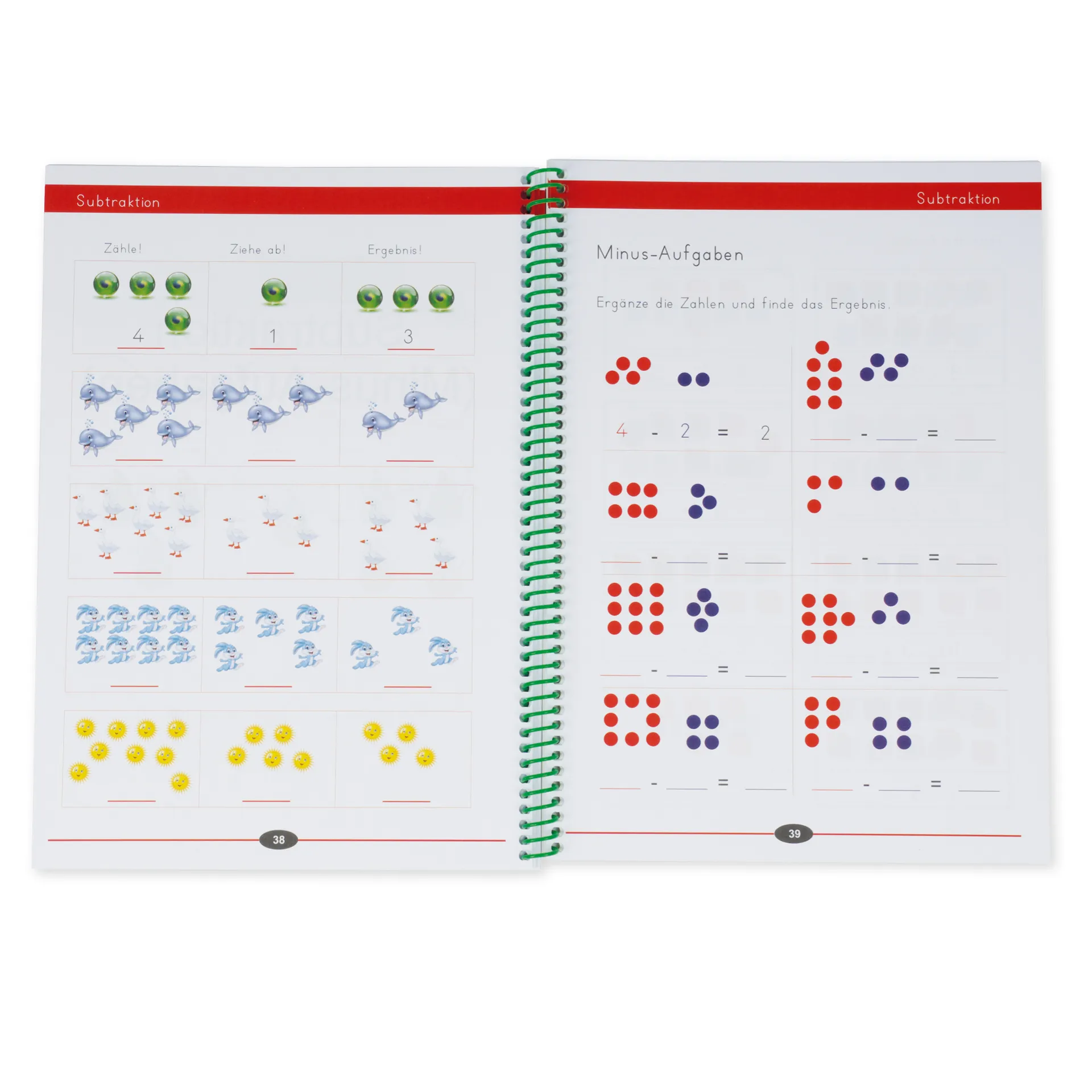 Schreiblern-Heft "Schreibpilot Zahlen", 58 Seiten