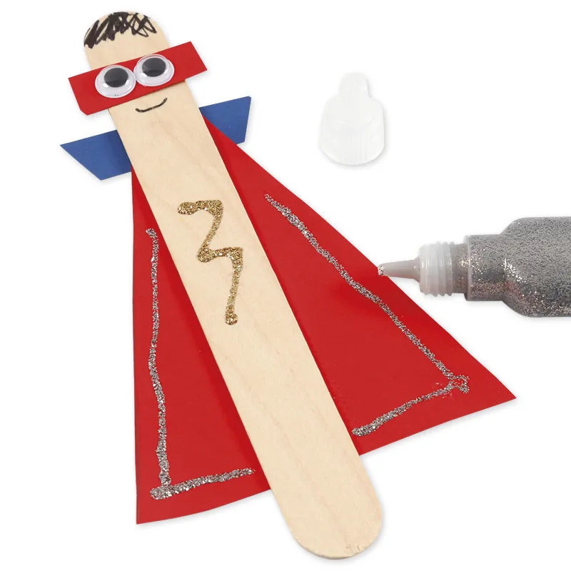 Set Glitzerkleber, 12-tlg.