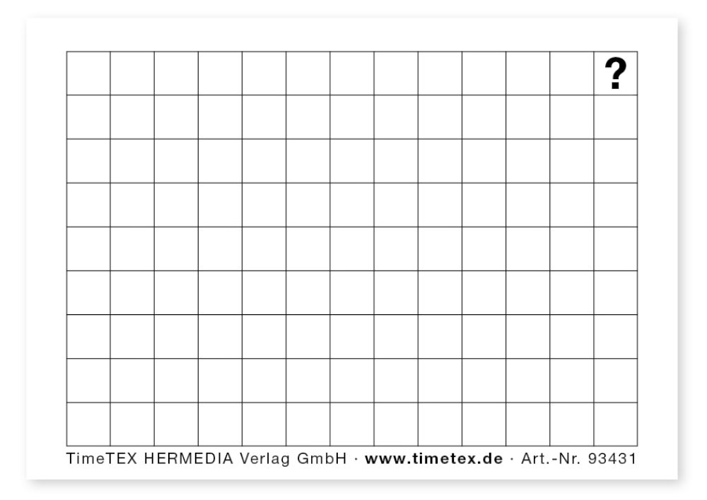 Blanko-Lernkärtchen, A8 weiß, 100 Stück