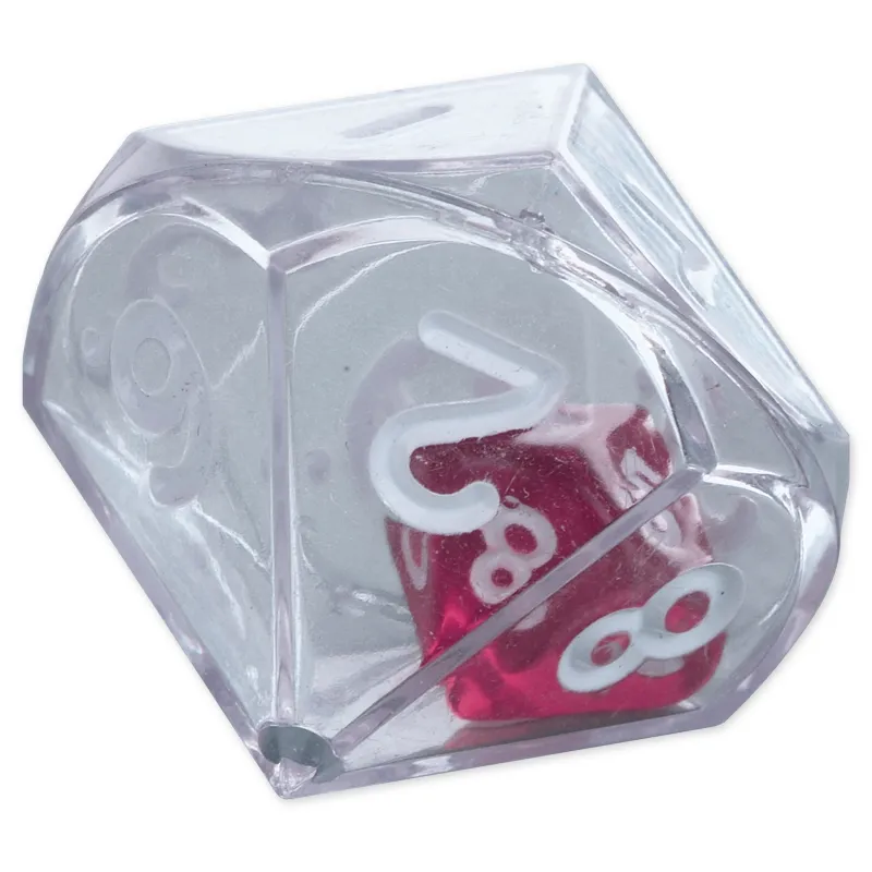 Doppelwürfel 0-9, zehnseitig, 35 mm