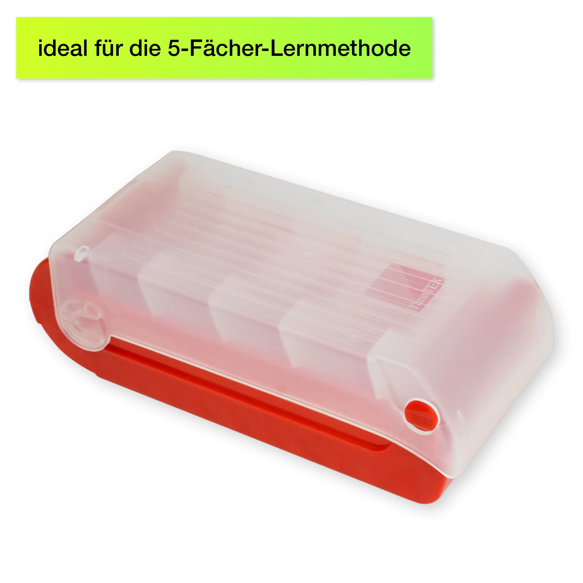 Karteikasten für A8 Kunststoff