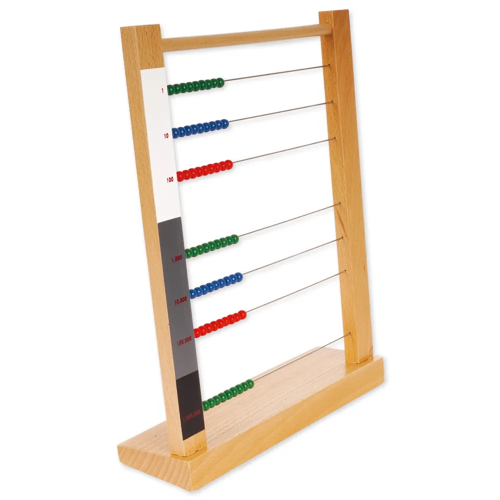 TimeTEX Großer Rechenrahmen "Montessori Premium"