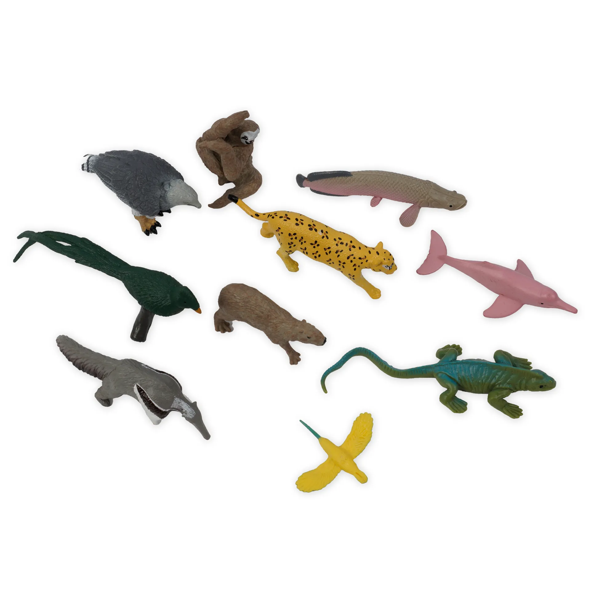 TimeTEX Mini-Tiere-Set Südamerika "Montessori Premium"