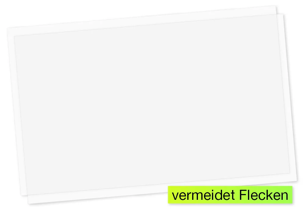 Kunststoffplatte A4 für Creall Window Colour