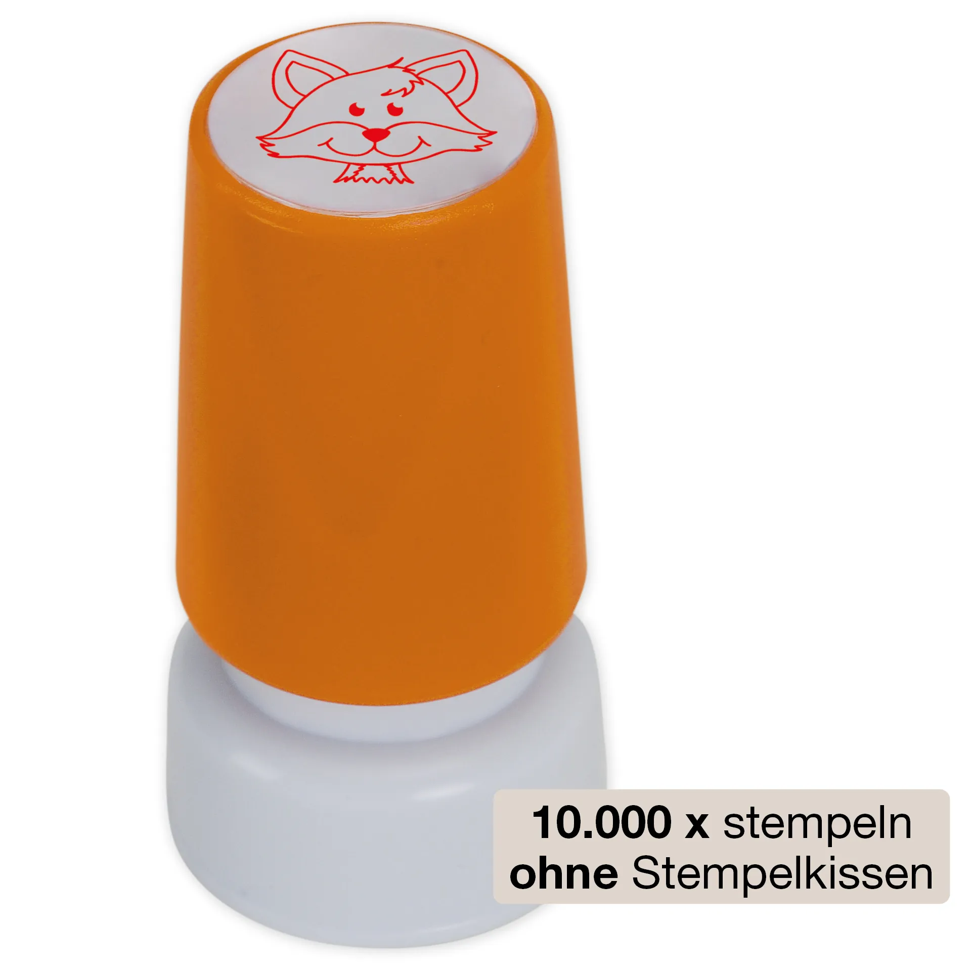 Siebdruck-Stempel "Perpetuum", "Fuchs"