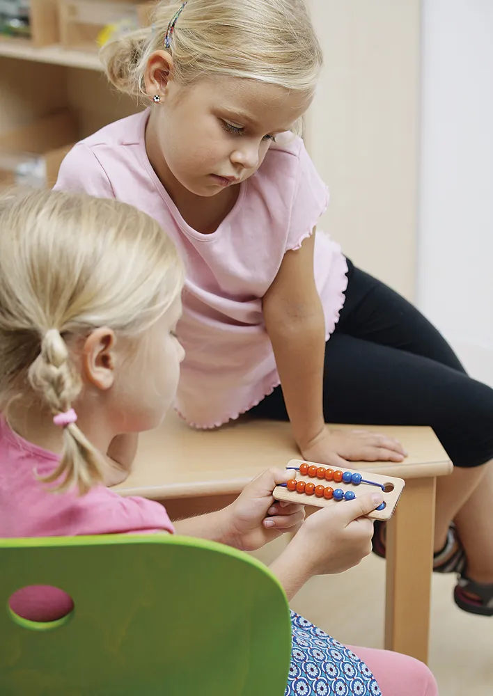 Rechenbrettchen 20-er Zahlenraum, 12x5 cm