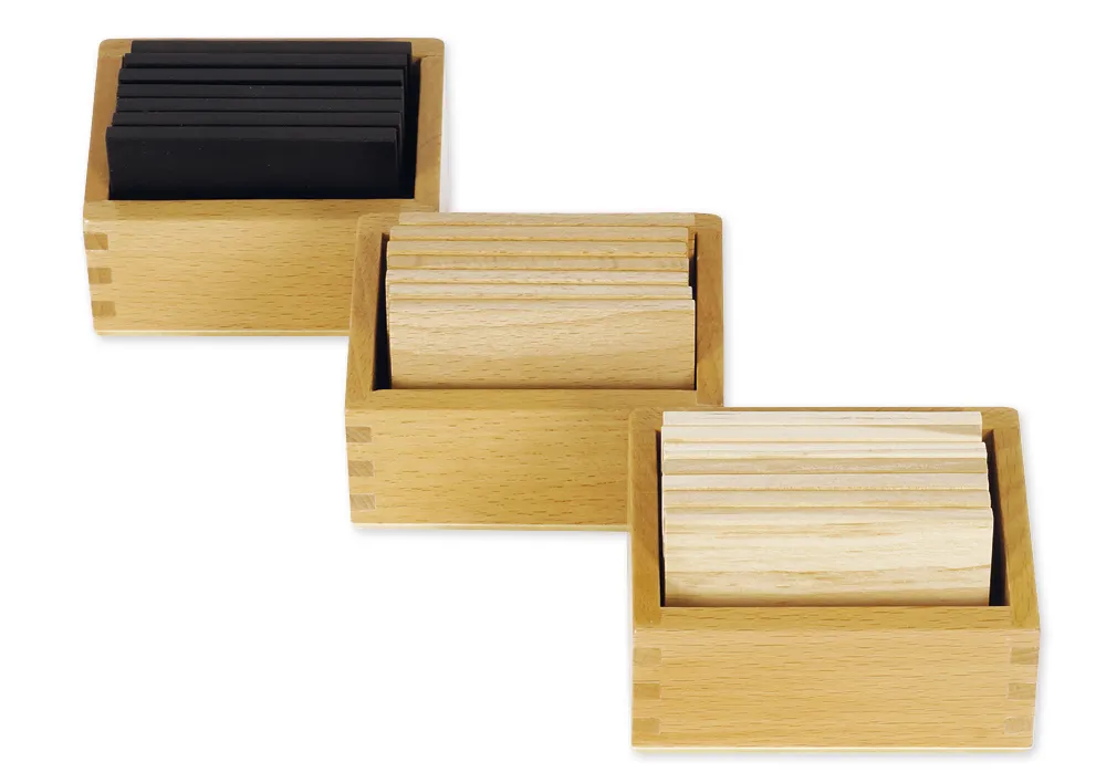 TimeTEX Gewichtstäfelchen "Montessori Premium"