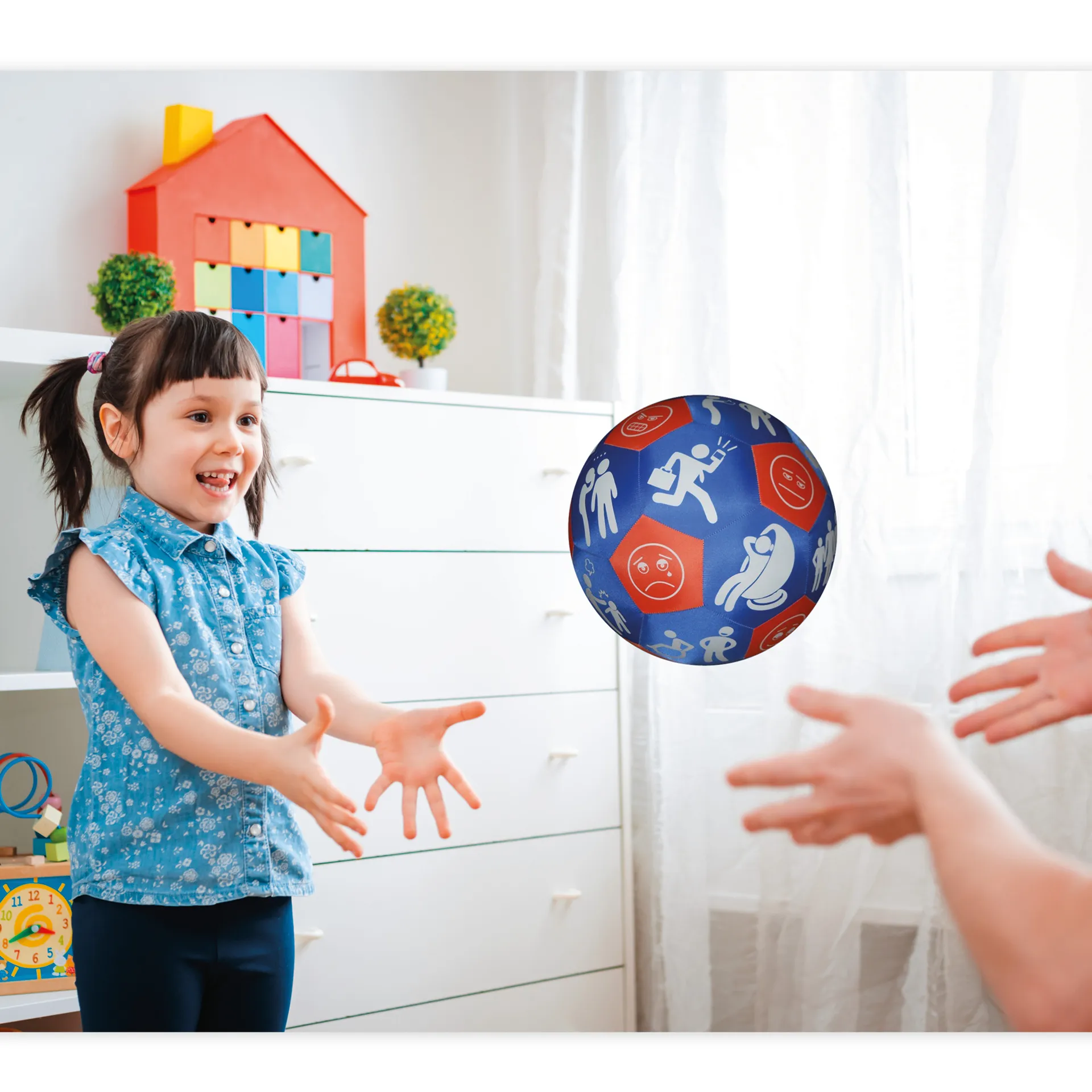 Lernspiel-Ball "Pello" - Zeit und Wochentage