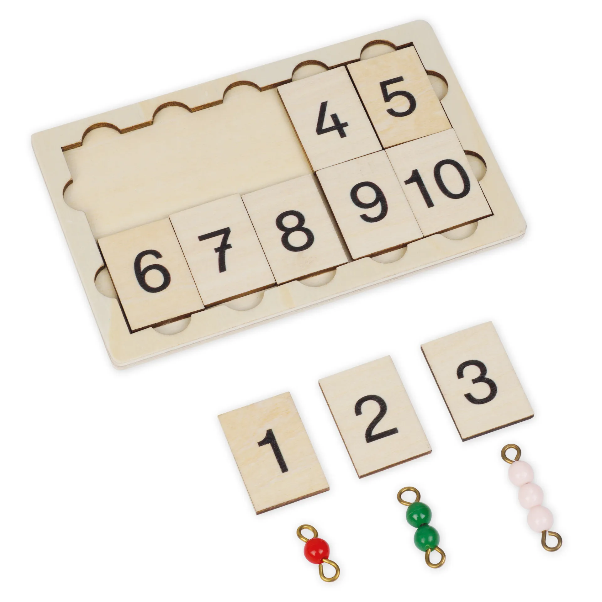 TimeTEX Aufhängung für Perlentreppe 1-10 "Montessori Premium"