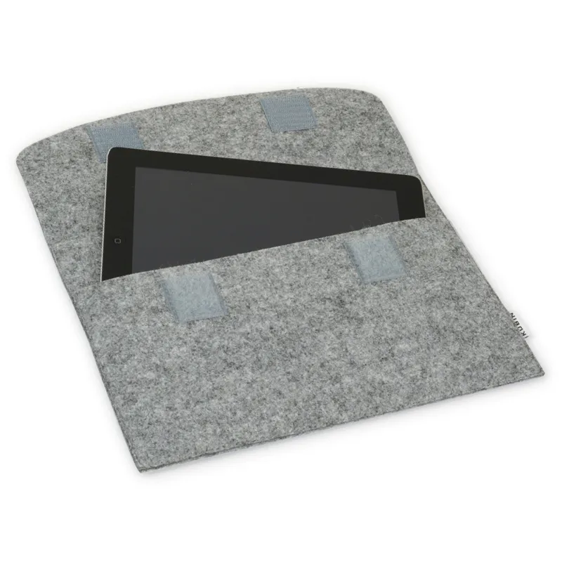 TimeTEX Tablet-Hülle aus Filz mit Einstecktasche, 30x20 cm
