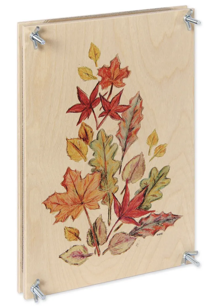 Blätterpresse, 33x23 cm