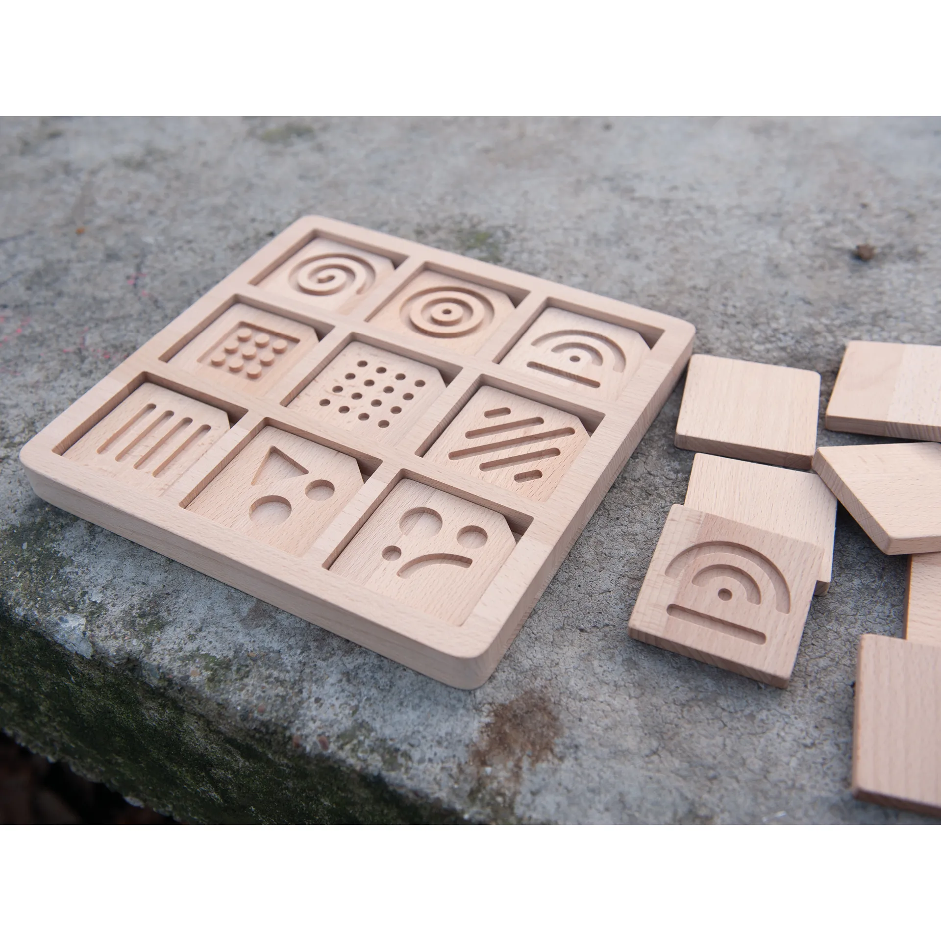 Tast-Memospiel "Puzzle", 20-tlg.