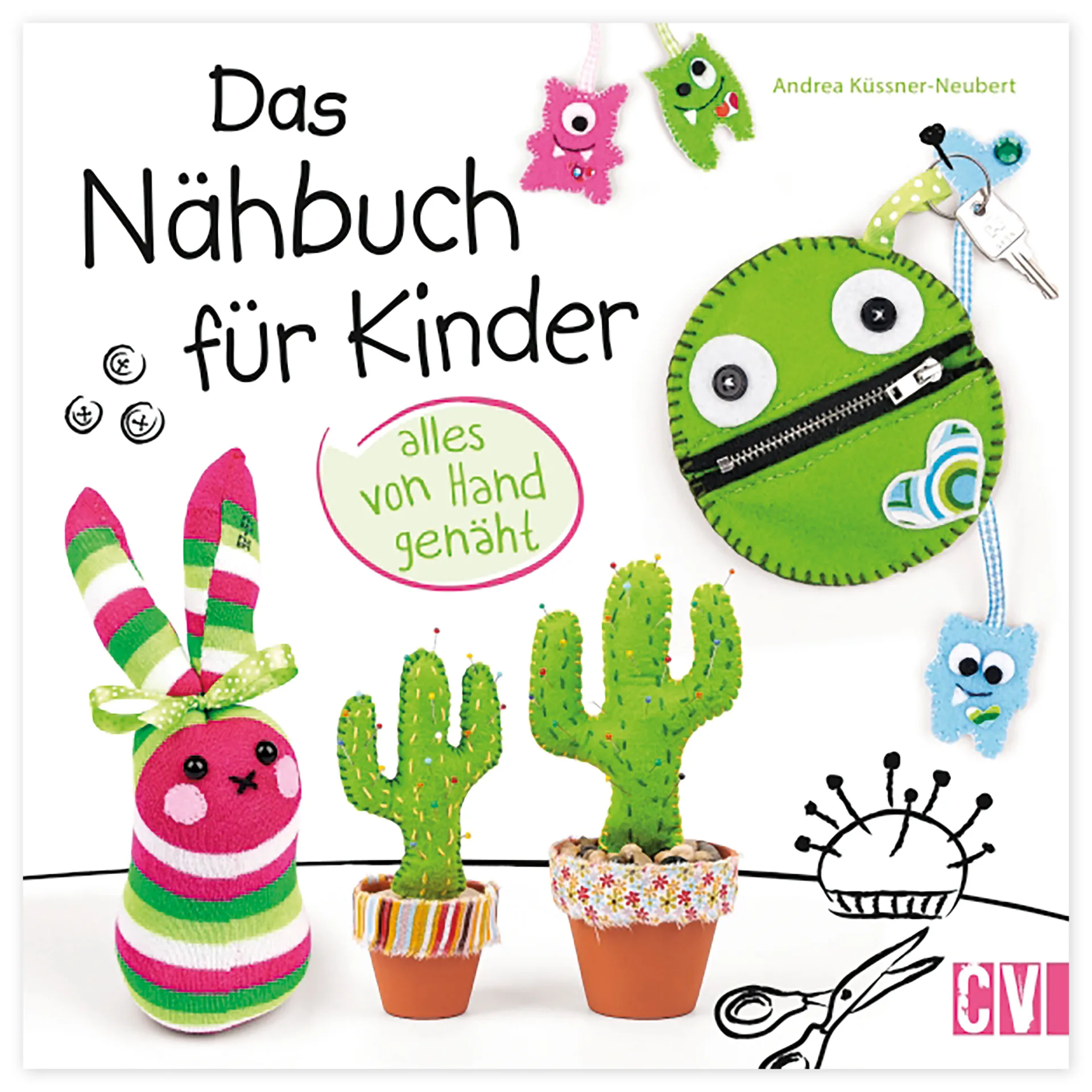 Buch "Das Nähbuch für Kinder - alles von Hand genäht", 64 Seiten