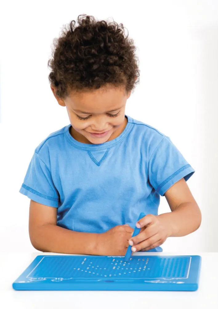 Schreib- und Zeichentafel L, magnetisch, mit Stift, 31x25,5 cm