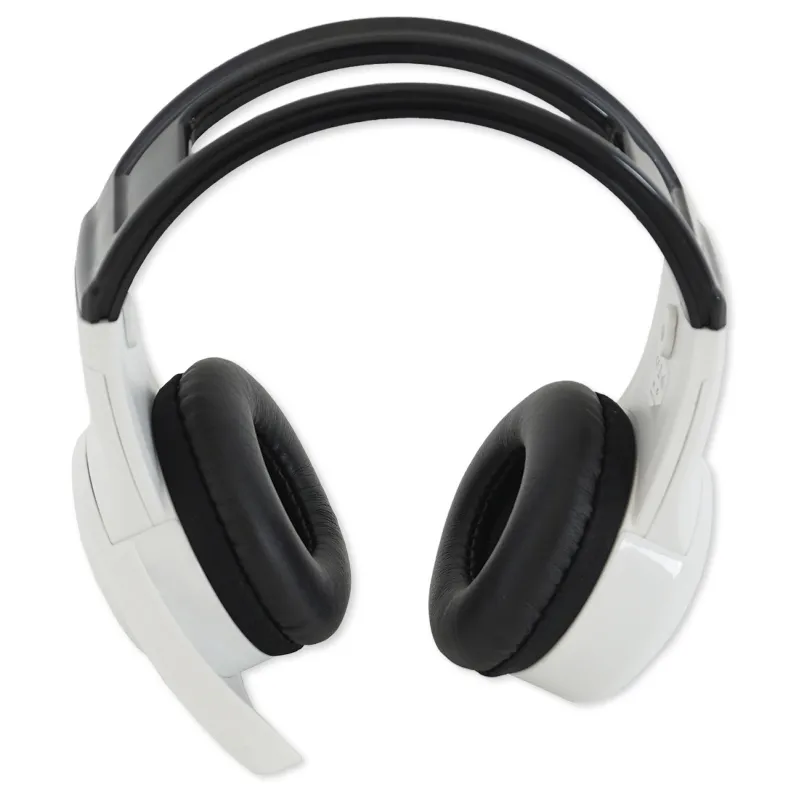 Kopfhörer mit Mikrofon, weiß
