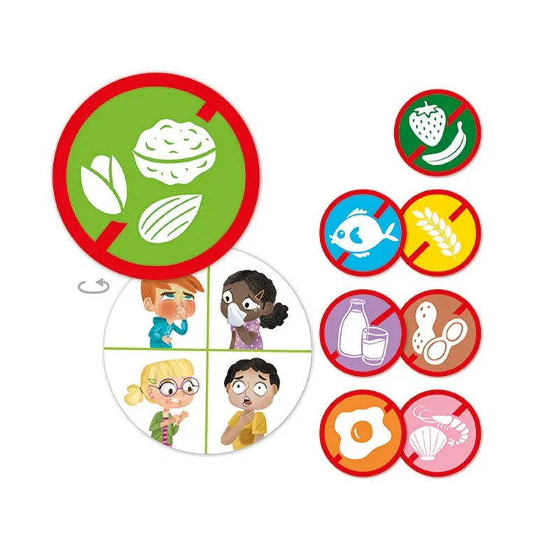 Lernspiel Lebensmittelallergien und -intoleranzen
