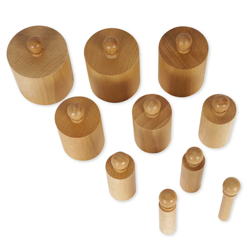 TimeTEX Block mit Zylindern 2 "Montessori Premium"