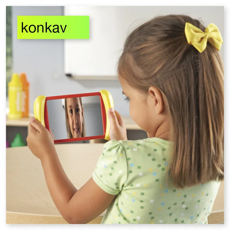 Set Hand-Spiegel "Magic", 6-tlg., mit Griffen