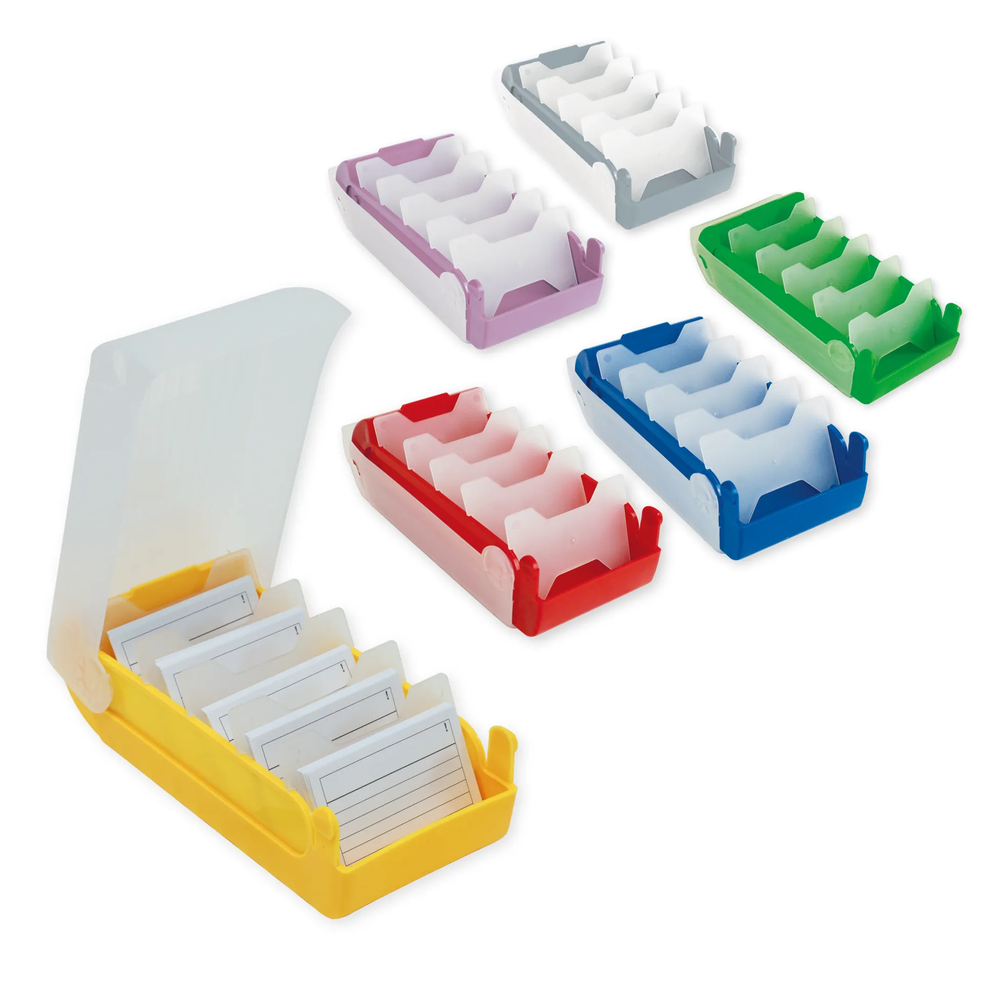 Karteikasten für A8 Kunststoff