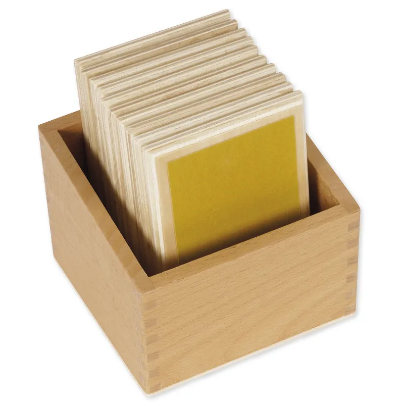 TimeTEX Tasttäfelchen, grob-fein "Montessori Premium"