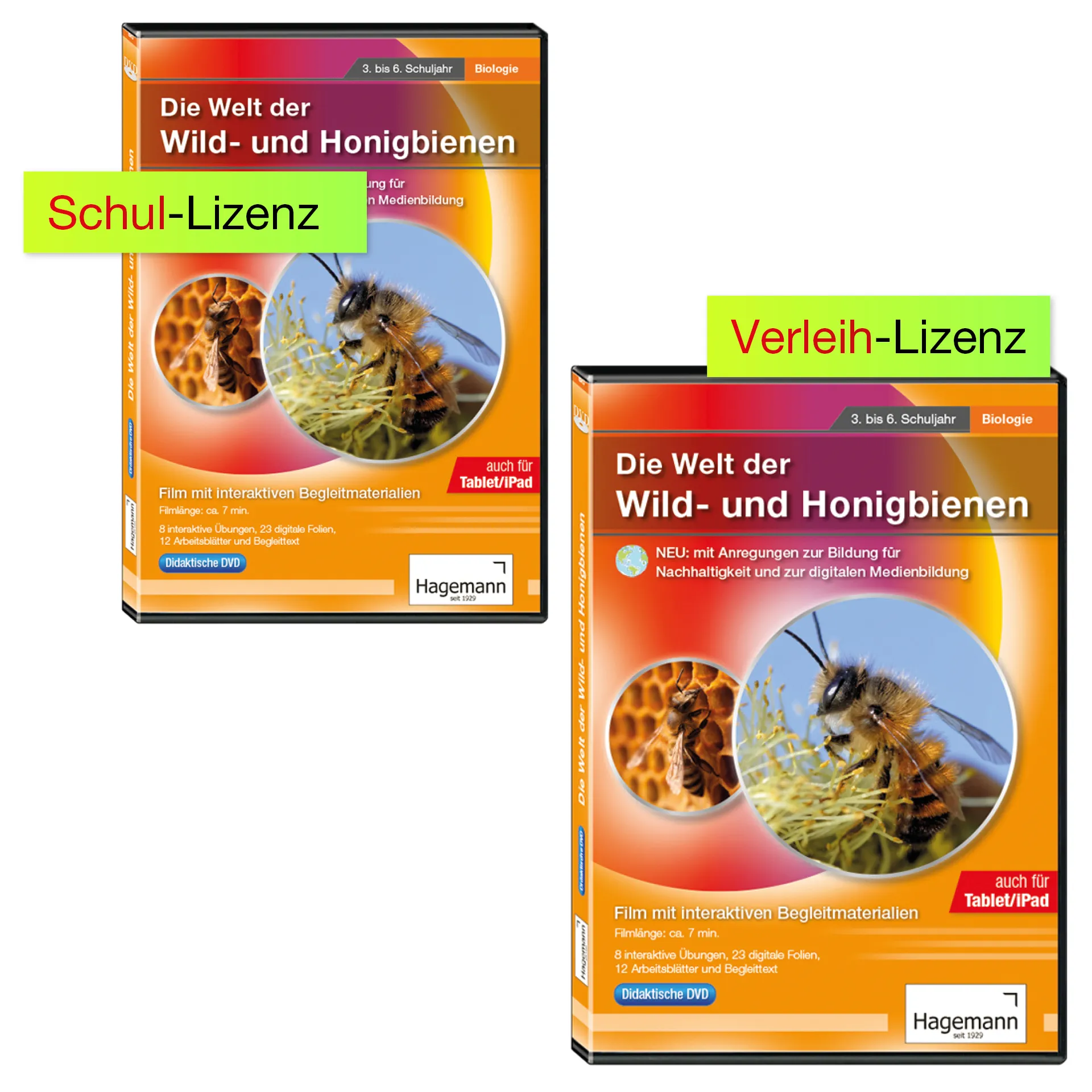 Hagemann DDVD Die Welt der Wild- und Honigbienen