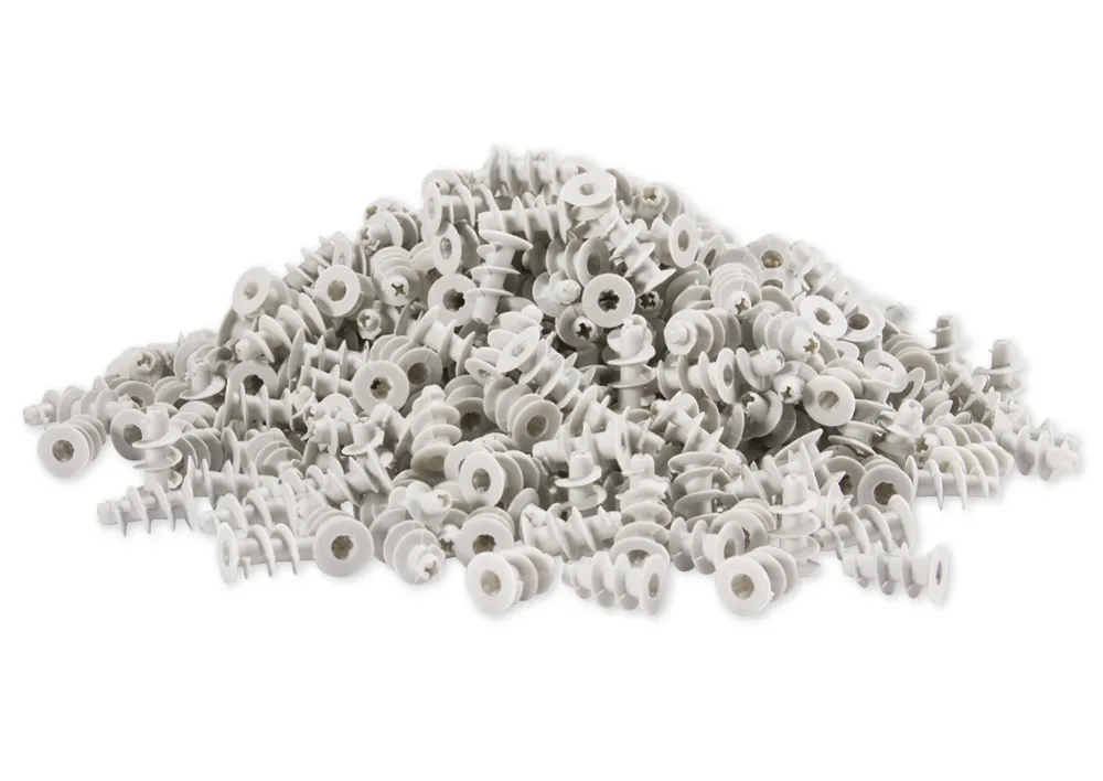 Gipskartondübel für Schrauber-Set, 400 Stück