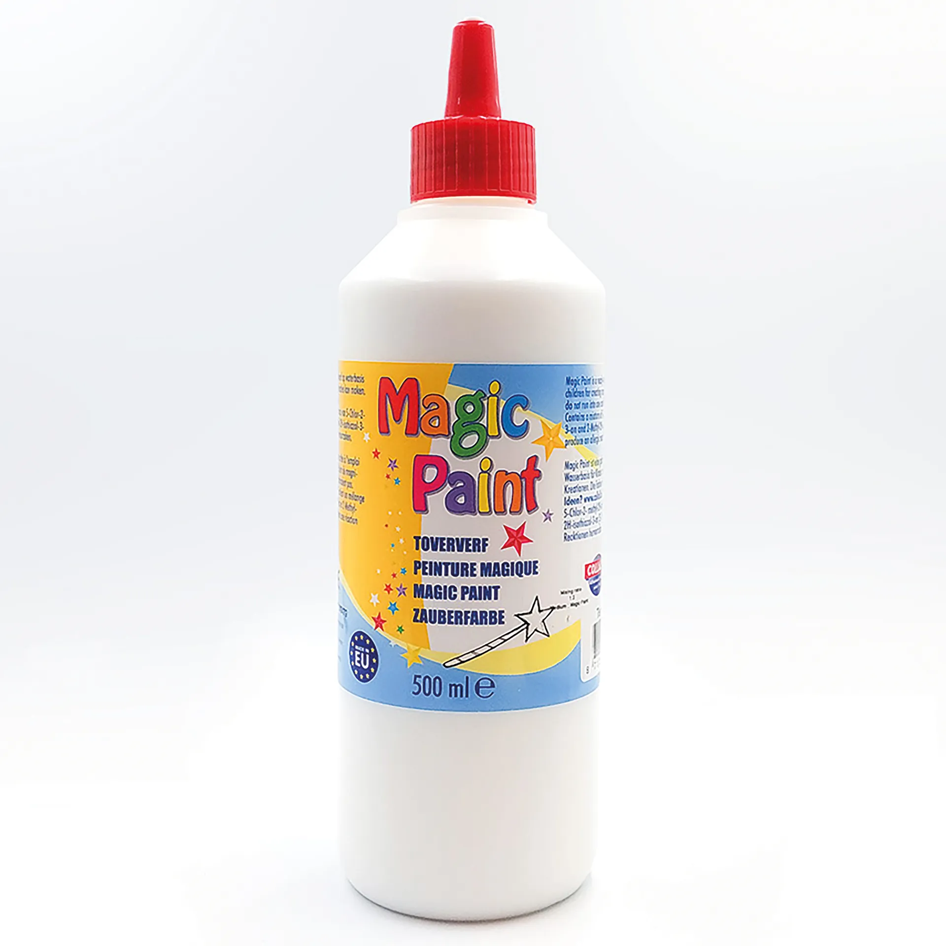 Magic Paint Zauberfarbe inkl. Textilmedium á 500 ml, 7-tlg.