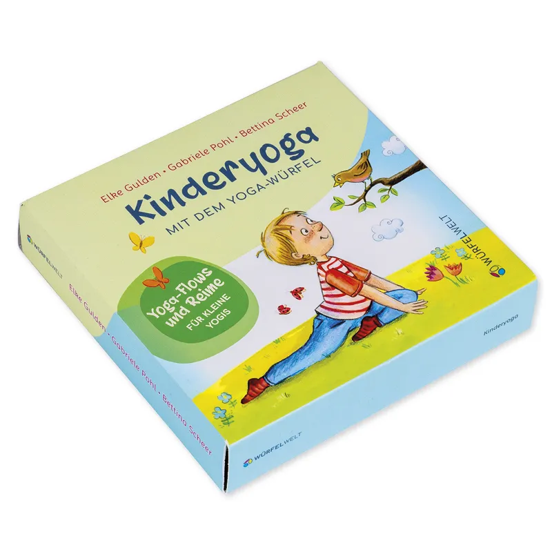 Würfelscheiben "Kinderyoga mit dem Yoga-Würfel", 42 Stück