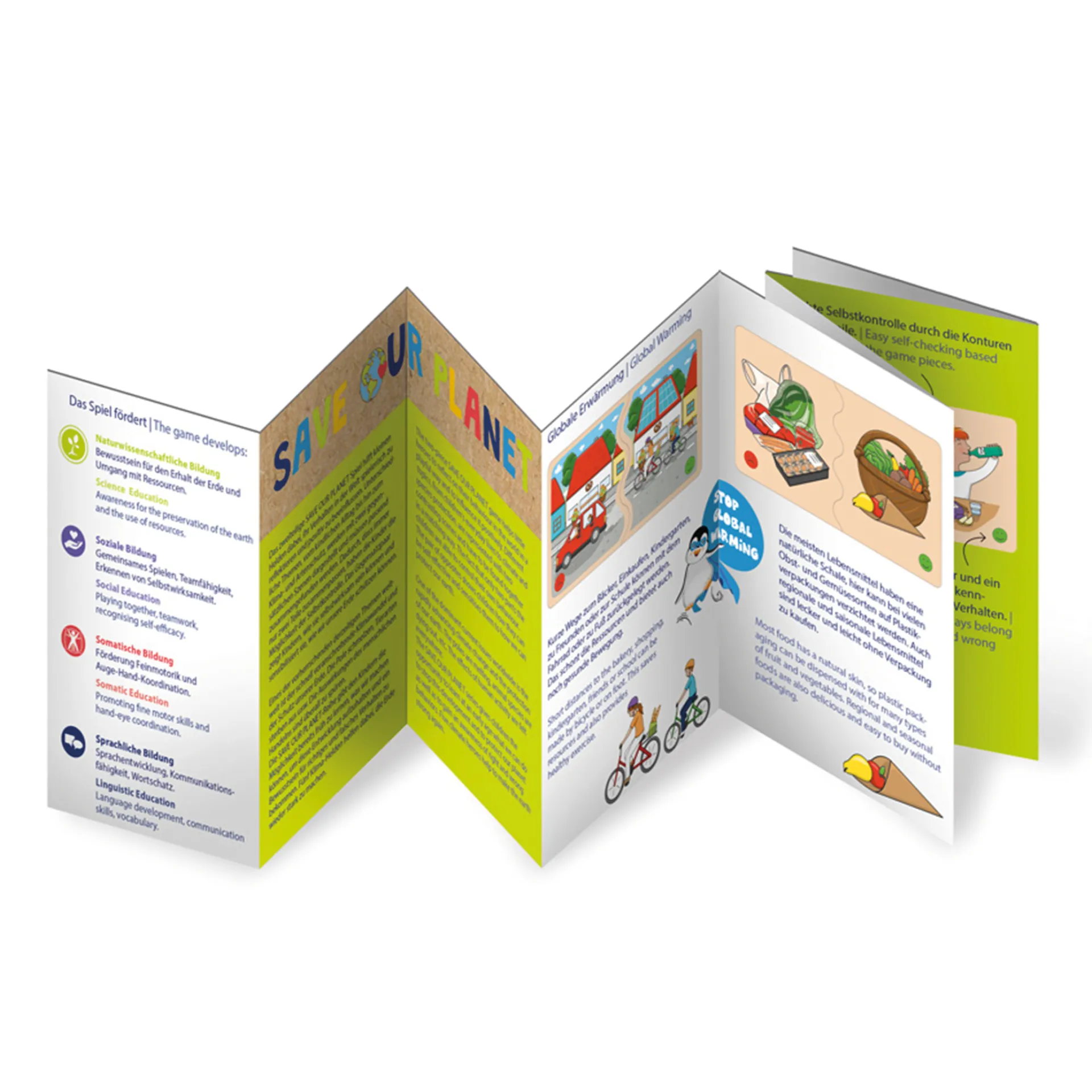 Was kann ich für unsere Umwelt tun? Holz-Lernspiel, 22-tlg.