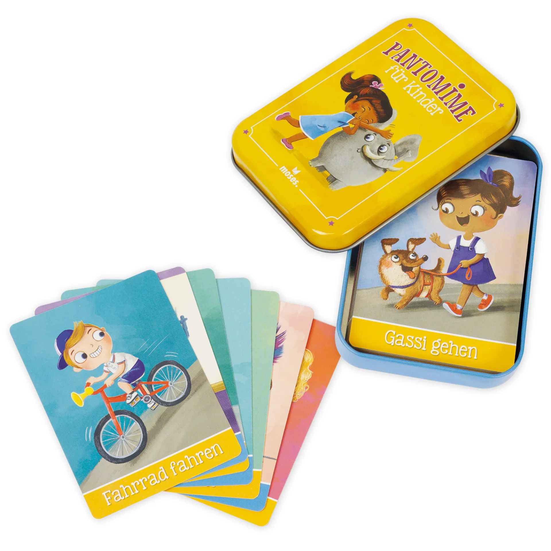 Karten-Set "Pantomime für Kinder", 40-tlg.